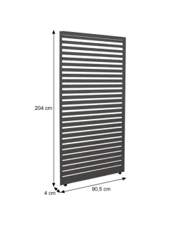 MCW Gartenmöbel<4er-Set Paneele für Pergola 46, Anthrazit