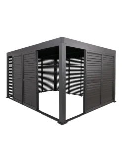 MCW Gartenmöbel<4er-Set Paneele für Pergola 46, Anthrazit