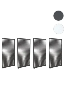 MCW Gartenmöbel<4er-Set Paneele für Pergola 46, Anthrazit