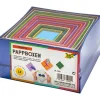 folia PAPER Kreativbedarf & Do-It-Yourself<12er-Set Pappboxen "RAINBOW" in Bunt