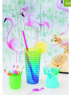 Zak Designs Partyzubehör & -Dekoration<2er-Set: Partypicker in Blau/ Grün - 2x 9 Stück