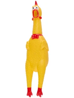Edco Hunde<2er-Set: Quietsch-Spielzeug in Gelb - (L)32 cm