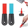 Dreamfarm Weitere Haushaltshelfer<2er-Set: Reinigungsschaber ''Cleana'' in Rot/ Blau - (L)12,7 x (B)3,5 cm