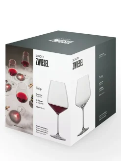 Schott Zwiesel Gedeckter Tisch<4er-Set: Rotweingläser "Tulip" - 782 ml
