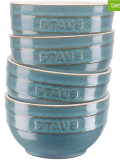 Zwilling Gedeckter Tisch<4er-Set: Schalen ''Staub'' in Blau - Ø 14 cm