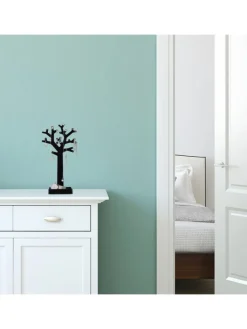 relaxdays Schmuckkästen<2er-Set: Schmuckständer Baum in Schwarz/Weiß