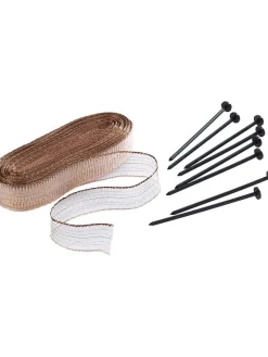 Wenko Gartendekoration<2er-Set: Schnecken-Stopp in Braun - (L)160 cm
