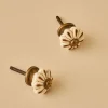 BELLA MAISON Wohndekoration<2er-Set: Schrankgriffe ''Aeris'' in Creme - (H)6,5 x Ø 3 cm