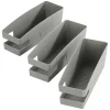 Wenko Regale & Schränke|Garderoben<3er-Set: Schuhhalter in Grau - (B)9 x (H)9,5 x (T)26,5 cm