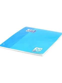 Oxford Büro- & Schulbedarf<5er-Set: Schulblöcke " - Lineatur 20" in Blau - DIN A4