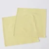 Boltze Tisch- & Küchentextilien<2er-Set: Servietten "Lenea" in Gelb - (L)40 x (B)40 cm