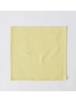 Boltze Tisch- & Küchentextilien<2er-Set: Servietten "Lenea" in Gelb - (L)40 x (B)40 cm