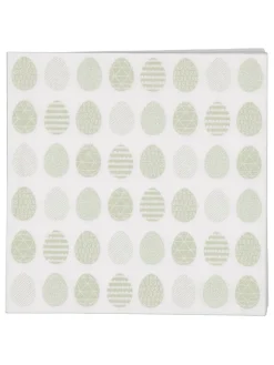 ppd Tisch- & Küchentextilien<2er-Set: Servietten "Pure Easter Eggs" in Weiß - 2x 20 Stück