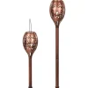 Garden Hero Außenbeleuchtung|Außenleuchten<2er-Set: Solar-Gartenstecker in Kupfer