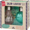 moses. Lichterketten & Dekobeleuchtung|Lichterketten & Deko-Leuchten<2er-Set: Solar-Leuchte in Grau/ Türkis