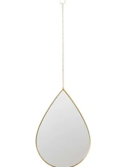 THE HOME DECO FACTORY Spiegel<3er-Set: Spiegel in Gold in Gold - (B)19 x (H)27 cm