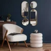 THE HOME DECO FACTORY Spiegel<4er-Set: Spiegel in Gold in Gold