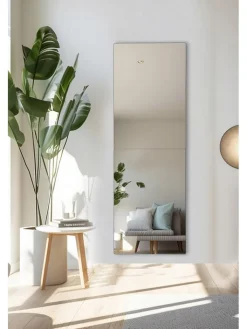 Evila Spiegel<2er-Set: Spiegelleiste in Silber - (B)40 x (H)120 cm
