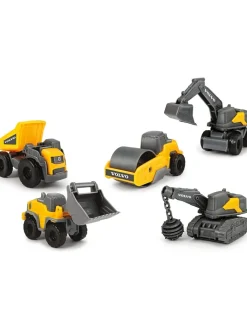 Dickie Gartenspielzeug<5er-Set: Spielzeugautos "Volvo Micro Workers" - ab 3 Jahren