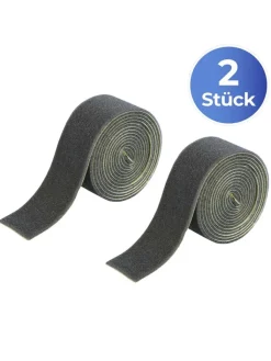 Maximex Weitere Haushaltshelfer<2er-Set: Teppich-Antirutschband in Schwarz - (L)200 x (B)4 cm