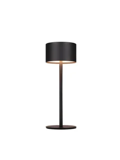 ZMH Tischleuchten<2er-Set Tischleuchte LED in schwarz rund Touch Dimmbar Tragbare Kabellos