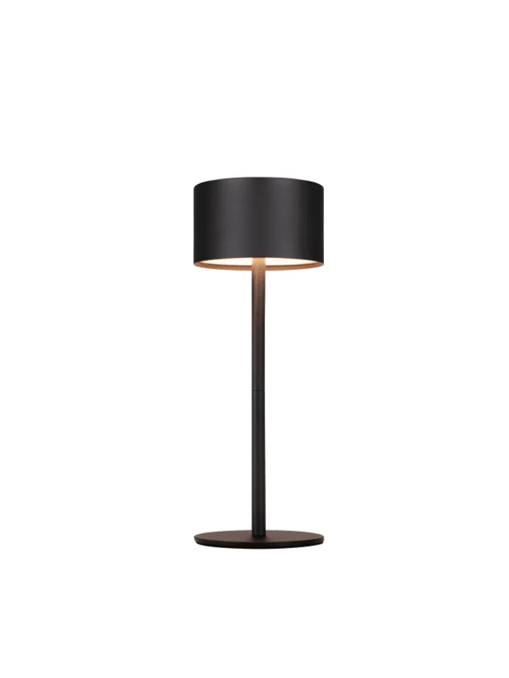 ZMH Tischleuchten<2er-Set Tischleuchte LED in schwarz rund Touch Dimmbar Tragbare Kabellos