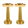 lumisky Tischleuchten<2er-Set: Tischleuchten in Gold - (H)20,5 x Ø 12,3 cm