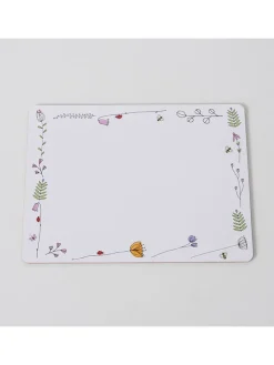 Boltze Tisch- & Küchentextilien<4er-Set: Tischset "Kamilla" in Weiß/ Bunt - (L)30 x (B)40 cm