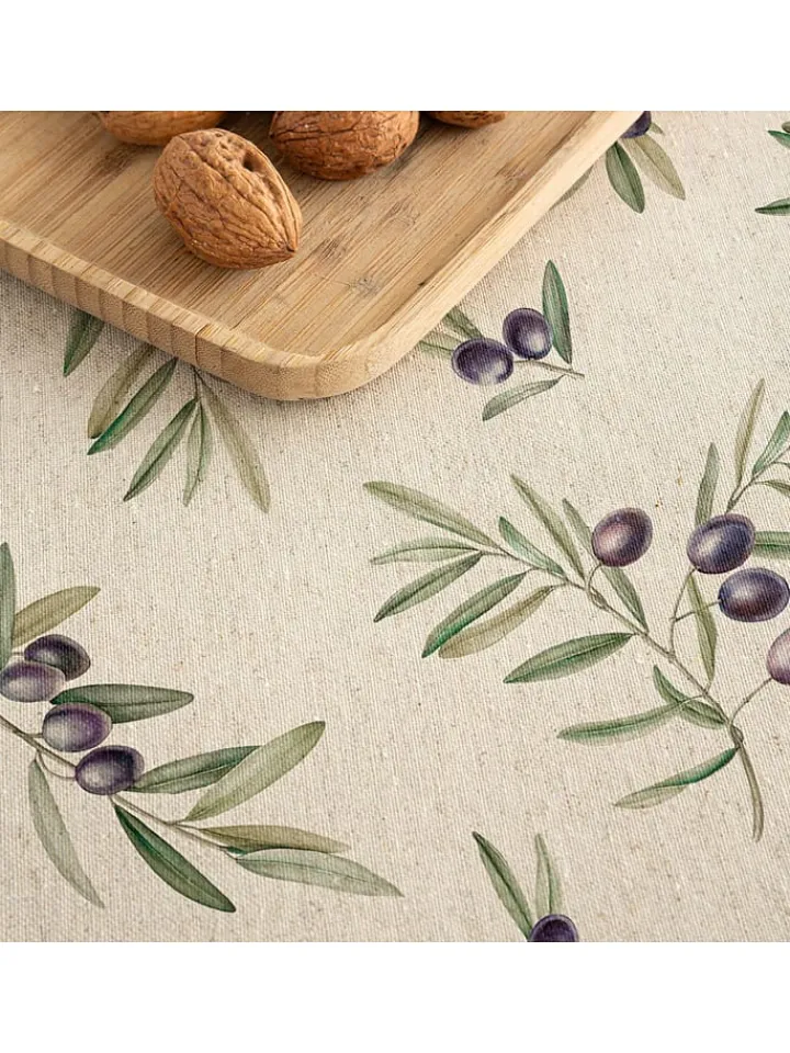 Mint Rugs Tisch- & Küchentextilien<2er-Set: Tischsets "Cartagena" in Creme/ Lila - (L)50 x (B)40 cm