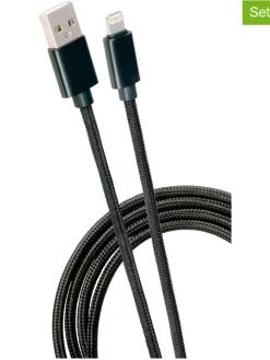 GRUNDIG Technikzubehör<2er-Set: USB-A to Lightning-Kabel in Schwarz - (L)200 cm