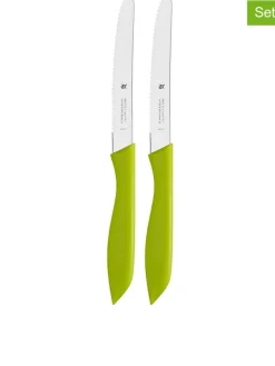 WMF Koch- & Backutensilien<2er-Set: Vespermesser in Grün - (L)23 cm