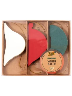 folia PAPER Kreativbedarf & Do-It-Yourself<3er-Set: Wabenbälle "Christmas" in Creme/ Rot/ Grün