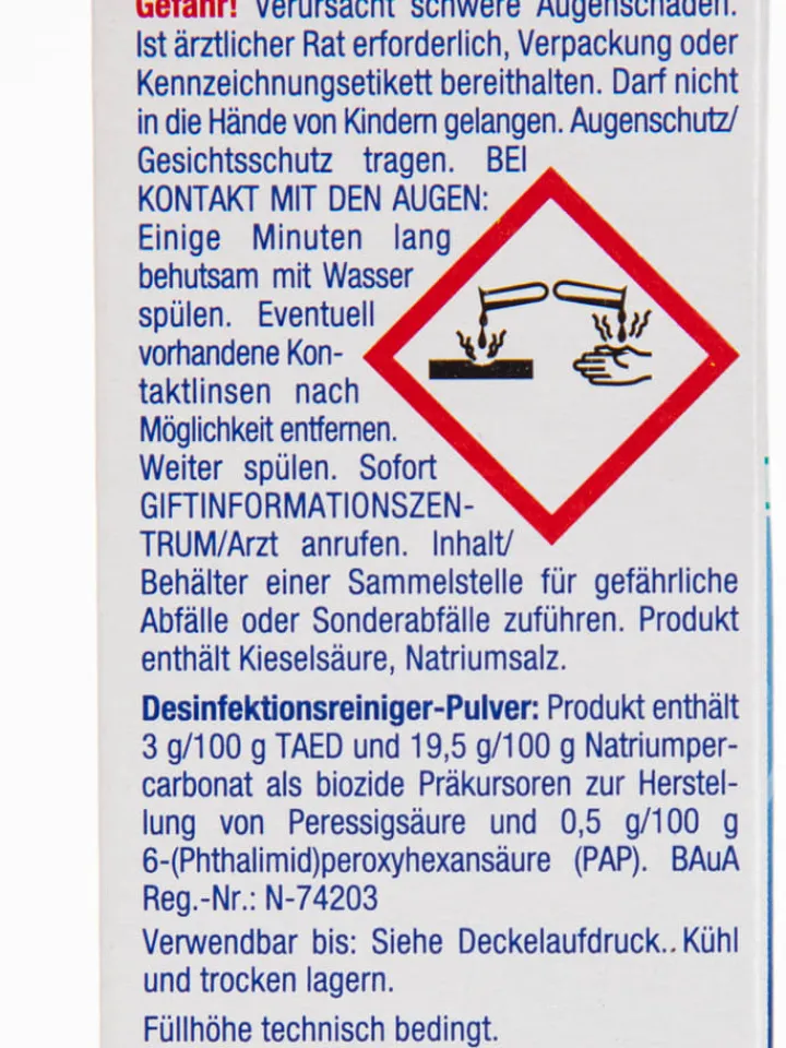 Dr. Beckmann Putz- & Waschutensilien<3er-Set: Waschmaschinen-Hygiene-Reiniger, je 250 g