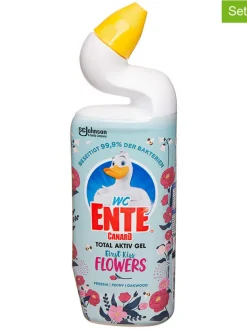 WC Ente Putz- & Waschutensilien<6er-Set: WC-Aktivgel "First Kiss Flower", je 750 ml