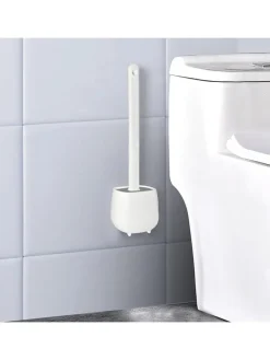 Joybos Badaccessoires<3er-Set: WC-Garnituren in Weiß - (B)11 x (H)36 x (T)3,5 cm
