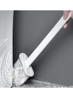 Joybos Badaccessoires<3er-Set: WC-Garnituren in Weiß - (B)11 x (H)36 x (T)3,5 cm