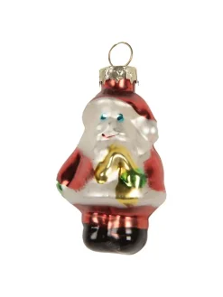 Clayre & Eef Weihnachtsschmuck<20er-Set: Weihnachtsanhänger in Bunt - (H)4 cm