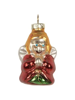 Clayre & Eef Weihnachtsschmuck<20er-Set: Weihnachtsanhänger in Bunt - (H)4 cm