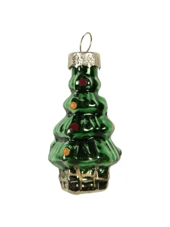 Clayre & Eef Weihnachtsschmuck<20er-Set: Weihnachtsanhänger in Bunt - (H)4 cm