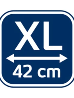 Leifheit Putz- & Waschutensilien<2er-Set: Wischbezüge "Profi XL micro duo" in Weiß/ Türkis