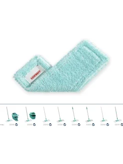 Leifheit Putz- & Waschutensilien<2er-Set: Wischbezüge "Profi XL super soft" in Hellblau