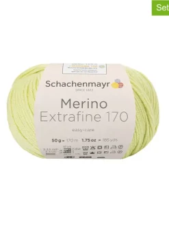 Schachenmayr since 1822 Kreativbedarf & Do-It-Yourself<10er-Set: Wollgarne ''Merino Extrafine 170'' in Gelb - 10x 50 g