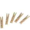 Wenko Kisten & Körbe<100er-Set: Wäscheklammern in Natur - (H)7 cm