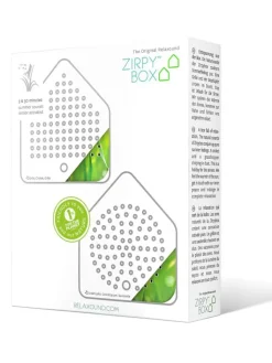 Zwitscherbox Wohndekoration<2er-Set: Zirpyboxen in Grün - (B)7 x (H)7,7 x (T)4 cm