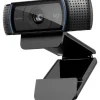 Logitech Foto & Video<Erstklassige Webcam C920 mit 1080p Full-HD - gestochen in Schwarz
