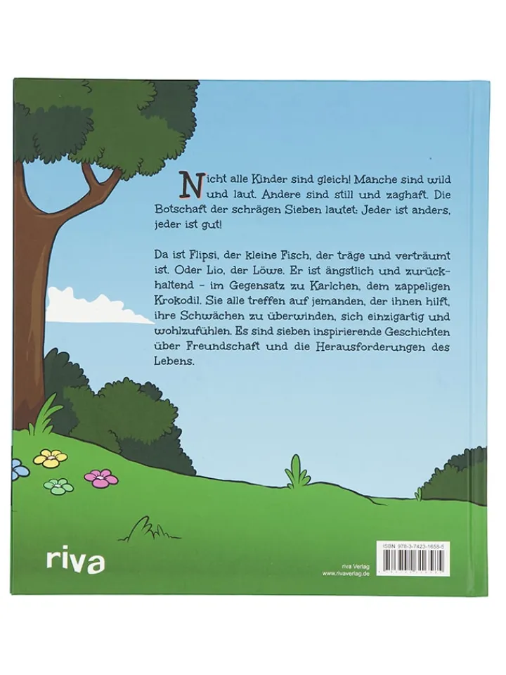 riva Bücher<Erstlesebuch "Die schrägen Sieben"