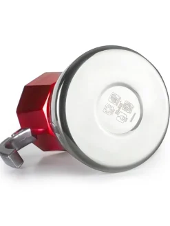 Ibili Küchenelektronik<Espressokocher ''Elba'' in Rot/ Silber - 600 ml