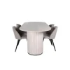 ebuy24 Möbel-Sets<Essgruppe Bianca 1 (5-teilig) Beige 90 x 200 cm