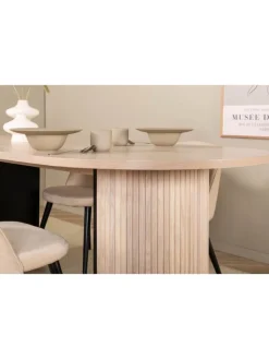 ebuy24 Möbel-Sets<Essgruppe Bianca 1 (5-teilig) Beige 90 x 200 cm