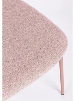Bizzotto Sitzmöbel<Esszimmerstuhl ''Inka'' in Rosa - (B)45 x (H)78 x (T)49 cm